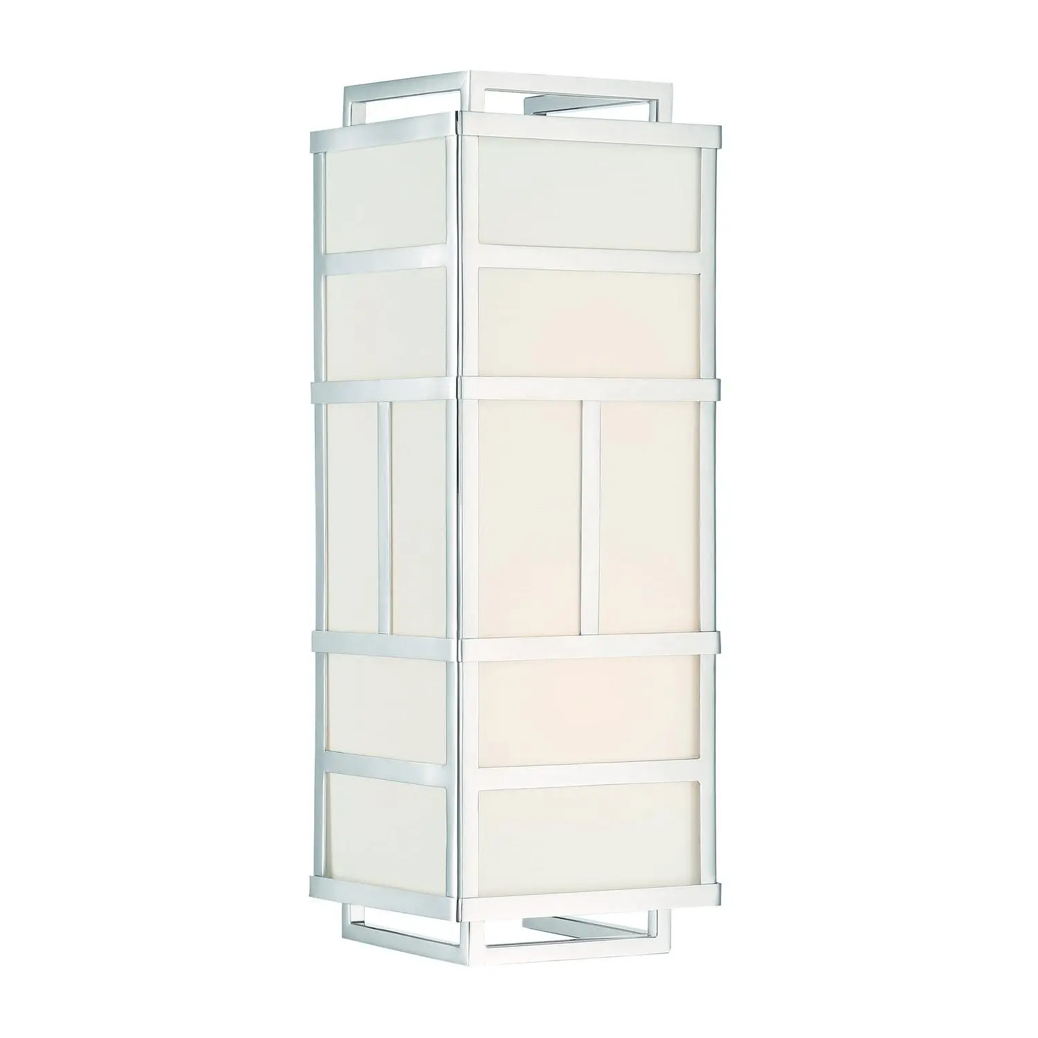 Danielson Two Light Wall Sconce Polished Nickel