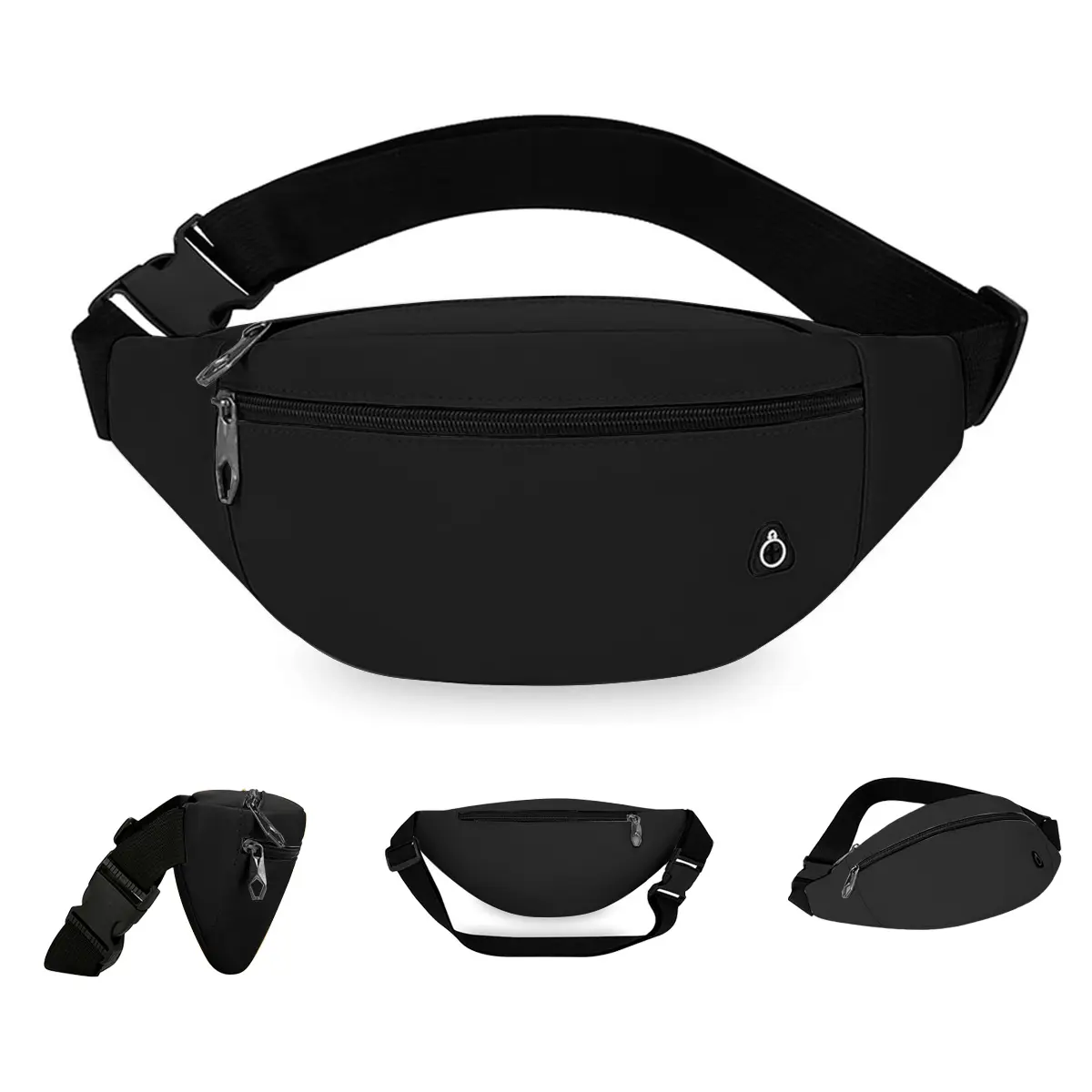 Fanny Pack for Women Men,Crossbody Fanny Pack Water Resistant Sports Waist Bag Pack, Belt Bag for Travel Hiking Running,Father's Day Gift