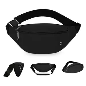 Fanny Pack for Women Men,Crossbody Fanny Pack Water Resistant Sports Waist Bag Pack, Belt Bag for Travel Hiking Running
