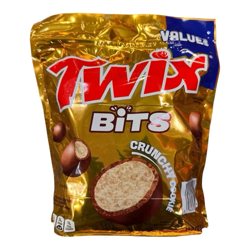 Twix Bits Crunchy Cookie Centers  Caramel Flavor-  Value Bag 1.2 Lb