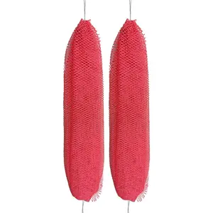 2 Pieces African Bath Sponge Authentic African Exfoliating Net Sponge