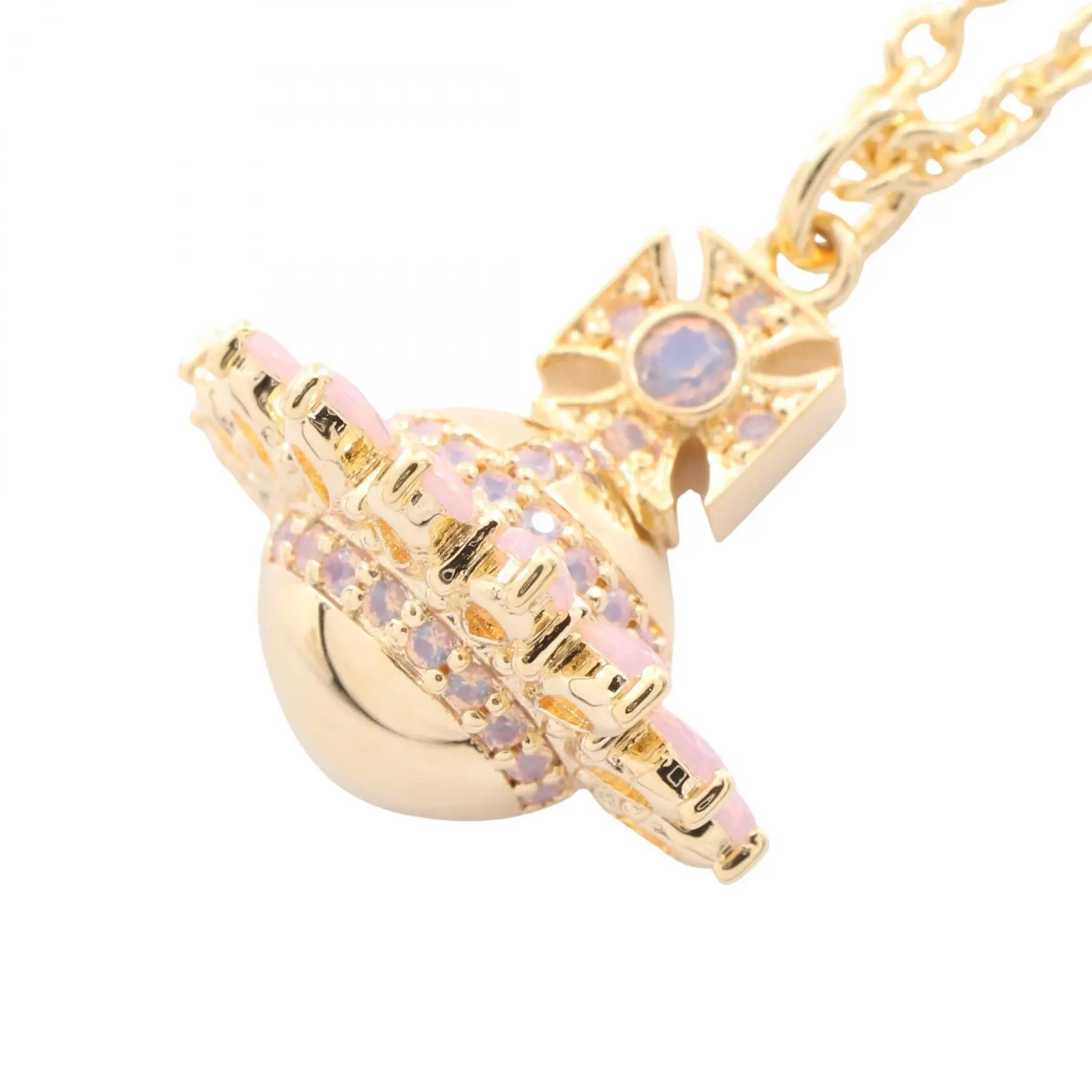 Pre-owned vivienne westwood Gold-plated Small Leather Goods JORDANA Necklace