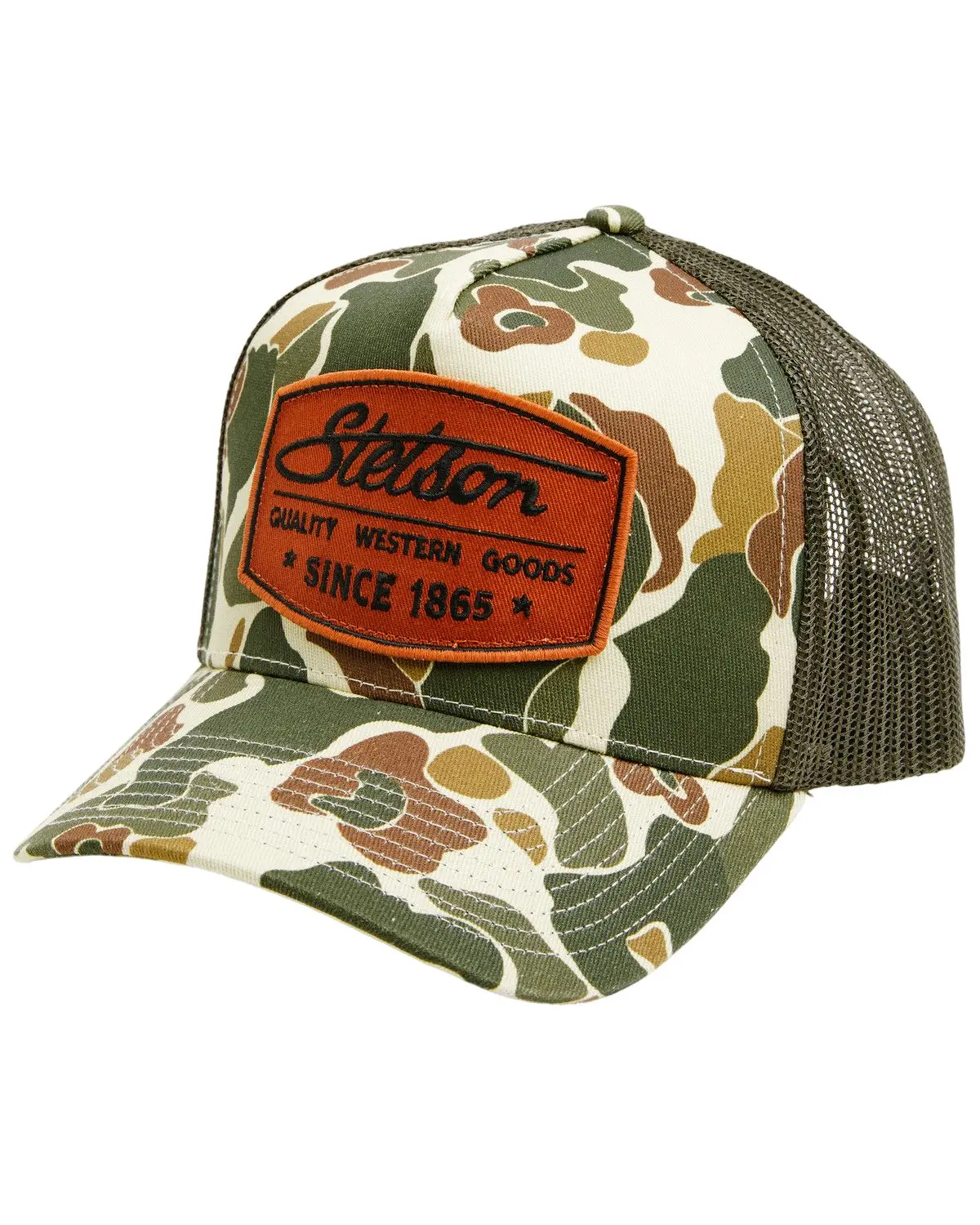 Stetson Men's Men'S Camo Logo Patch Ball Cap - 11-077-0102-0082 Gr