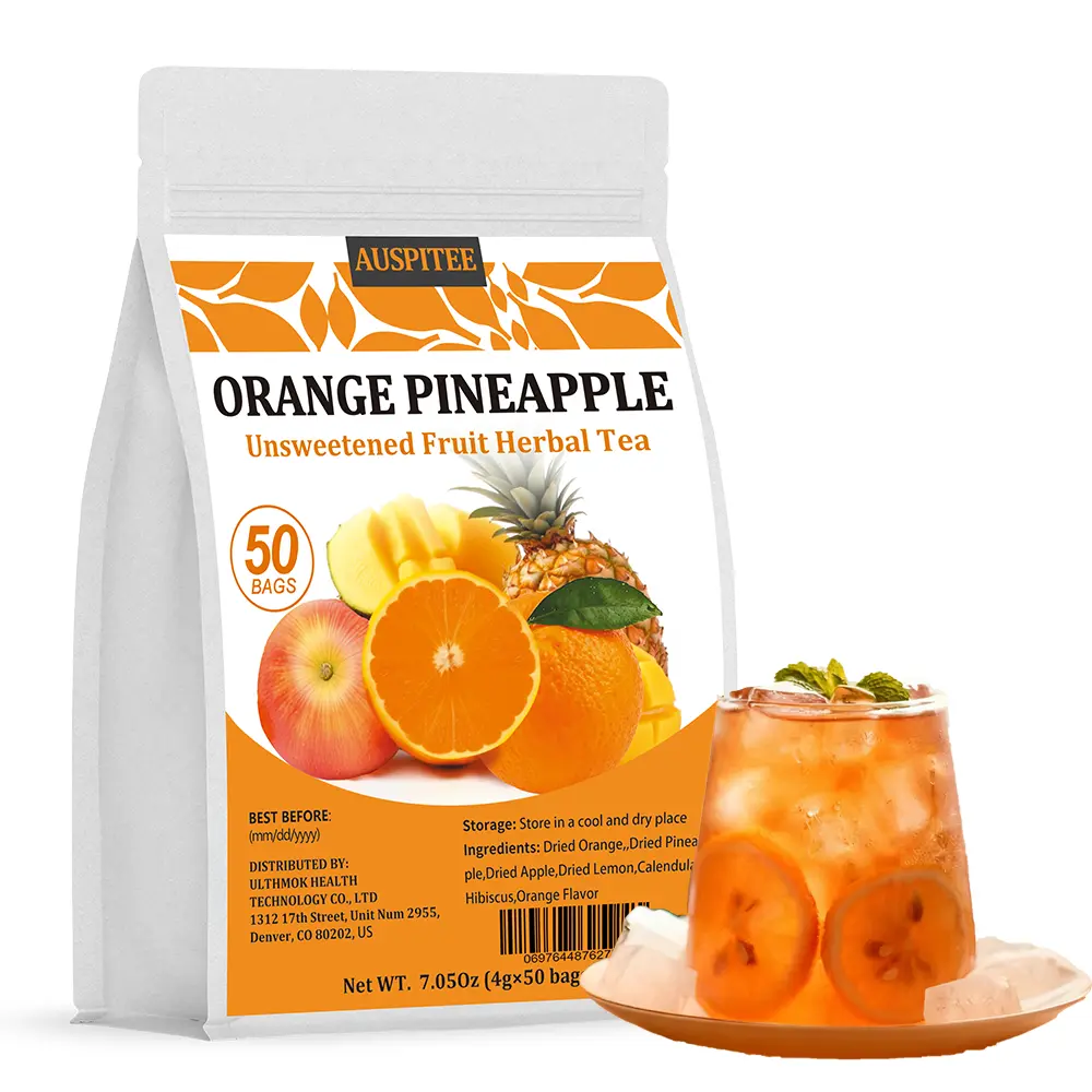 Orange Pineapple Fruit Herbal Tea