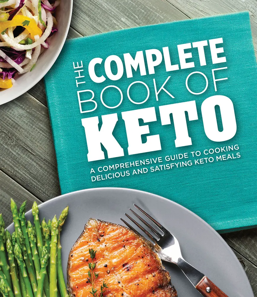 USED Book - The Complete Book of Keto: A Comprehensive Guide to Cooking Delicious and Satisfying Keto Meals by Publications International Ltd (Hardcover) - english