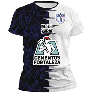 Liga MX Playera Pachuca Local 20 Soccer Jersey, 3D Football T-shirt, Gifts for Mexicano Fútbol Lover Men Women, Sport Apparel
