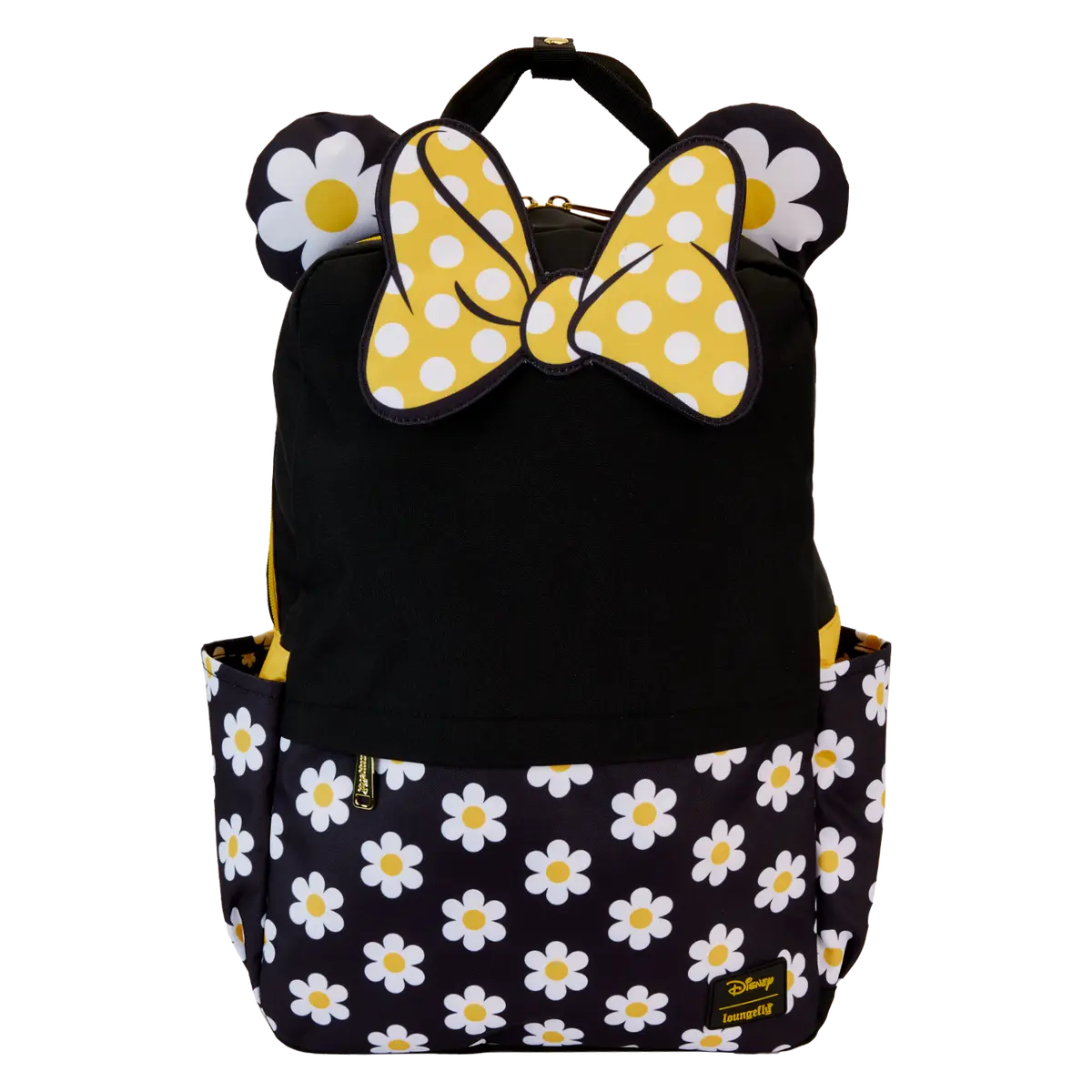 Minnie Mouse Daisy All-Over Print Nylon Full-Size Backpack Minnie Mouse Daisy All-Over Print Nylon Full-Size Backpack
