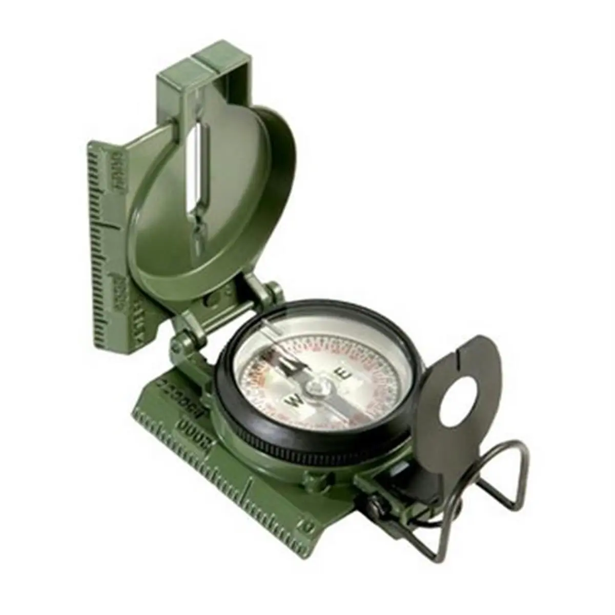 212 MAIN Unisex Cast Aluminum Lensatic Compass - 27mCi Tritium, Phosphorescent Luminosity, Sapphire Jewel Bearing, Bi-Directional Rotating Bezel, Waterproof, Camping Accessories, Hiking/Light Outdoor Navigation Gear, Japan-Ready Survival Equipment