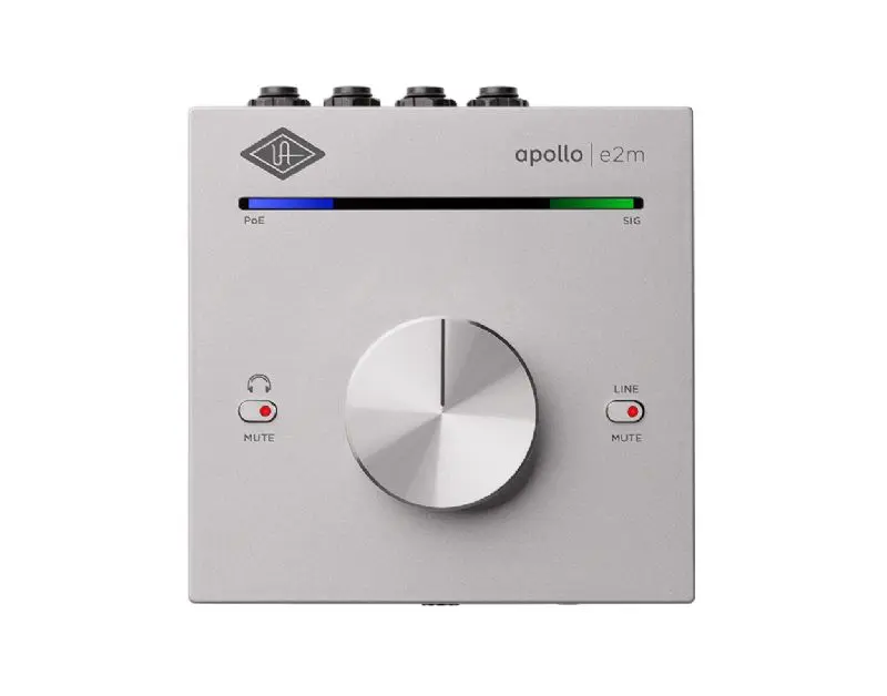 UAD APE2M-U Universal Audio Apollo E2M Stereo Headphone Amplifier & Line Interface with Dante