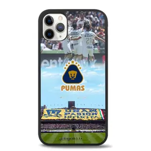 (iPhone 16 Promax) Funda Pumas de la UNAM, PUMAS UNAM Phone Case For Apple iphone 16, 15, 14, 13, 12, 11, XS PRO MAX TPU Plastic, Football Lovers Phone case, Gift For Mexican, Gift For Fan