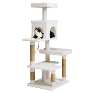 EveryYay Cozy Condo 5-Level Cat Tree for Large Cats