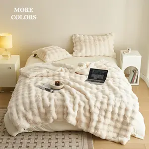 Thick Plush Microfiber Blanket Solid Color, Heavyweight 800GSM Ultra-Soft Cozy Throw, Multi-Color Bed Sofa Couch Blanket, Warm Durable All Season Fuzzy Flannel, Skin Friendly Blanket, Perfect for Snuggling Pets, Christmas Holiday Gift for Family