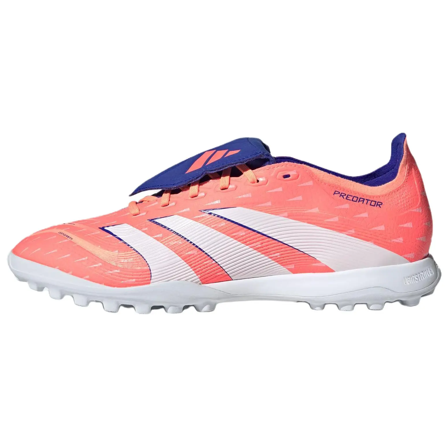Adidas Predator League Soccer Shoes Unisex Coral Pink Classic Comfort JQ1074