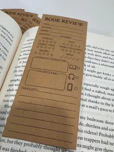 Book Review Bookmark Set (5 or 10 Pack) | Reading Tracker | Romance Reader Rating Card | Spice Rating Bookmark Book Accessories Booklet Stamps