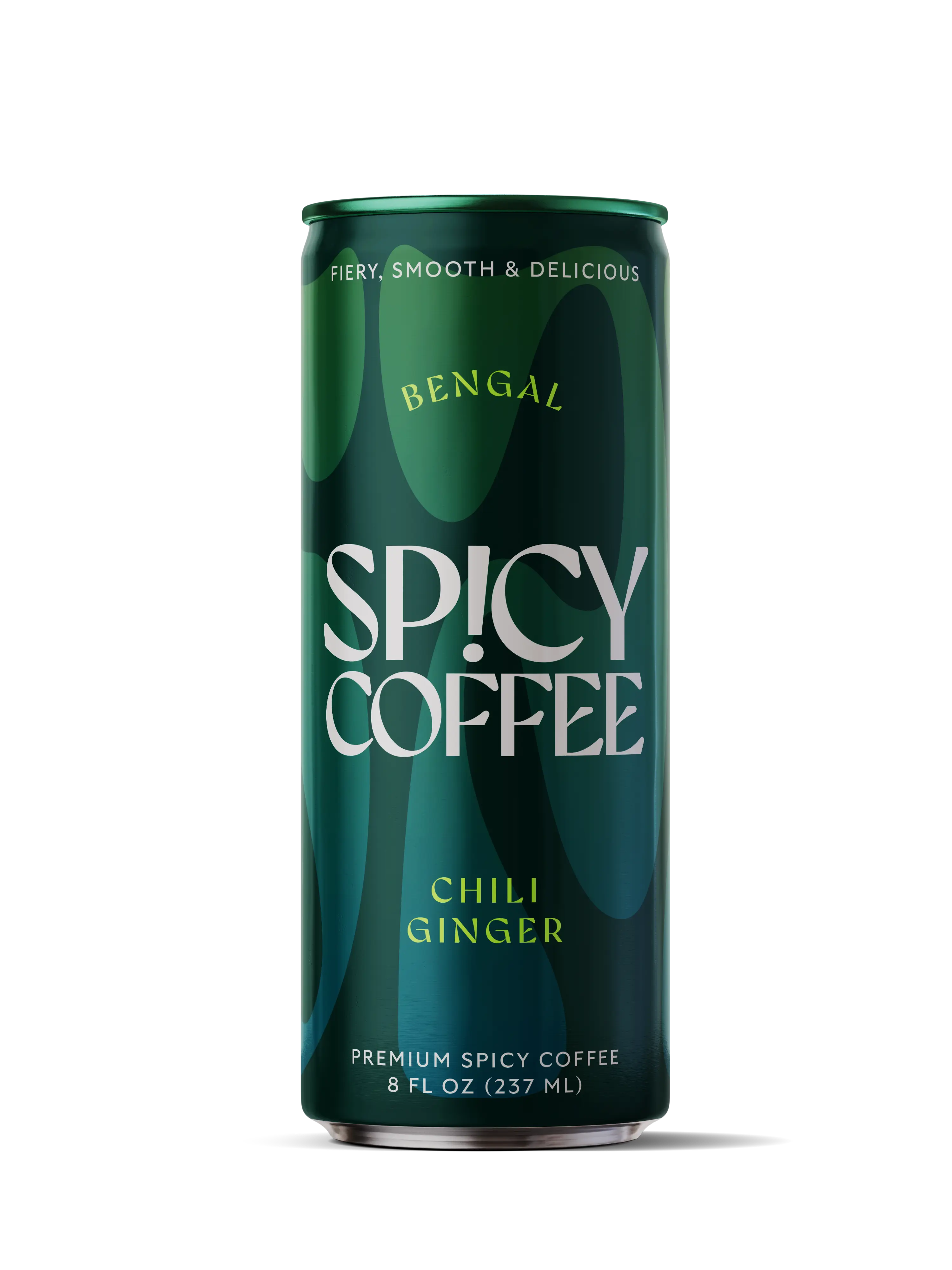 SPICY COFFEE, Bengal (Chili & Ginger), Ready-To-Drink Coffee Latte, 8OZ (Single Can) Coffee Beverage
