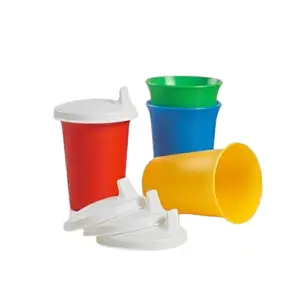 Tupperware Bell Tumblers with Domed Sipper Seals