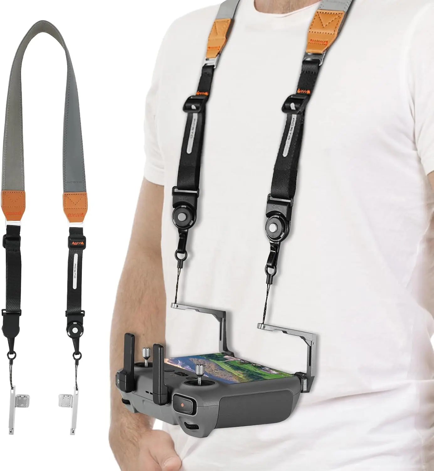 RCstyle Neck Lanyard for RC & RC 2 & RC Pro,for DJI Flip, DJI Air 3S/Air 3, Mini 4 Pro, 2S, Mini 3/3 Pro Portable Lanyard Remote Control Neck Strap,Safe and Comfort, Accessories, Drones