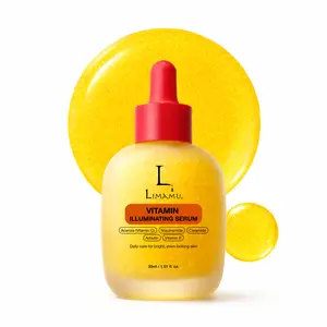 Limamu Vitamin Radiance Serum – Niacinamide 4% + Acerola Vitamin C + Hyaluronic Acid & Vitamin E | Brightening Face Serum for Uneven Tone & Dull Skin | Korean Skincare (30ml / 1.01 fl oz)