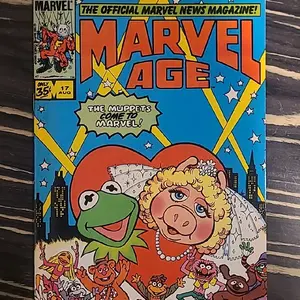 marvel age 17 ckmic book muppets