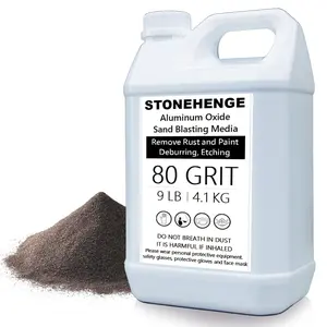 # 80 GRIT Powder for Sand Blasting - Sand for, Sandblasting Sand - 9LB