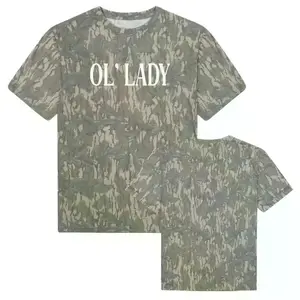 Ol' Lady Greenleaf Camo Shirt, Retro Mossy Oak Graphic Tee, Southern Mother's Day Gift