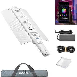 Godox LC1000Bi 100W Bi-Color LED Light Stick,11 Preset Effects, CRI 96 TLCI 96, 2500-8500K CCT, Onboard & App Control,Multiple Color Modes, W/Barndoor, for Vlog, Live Streaming,YouTube, Portraits