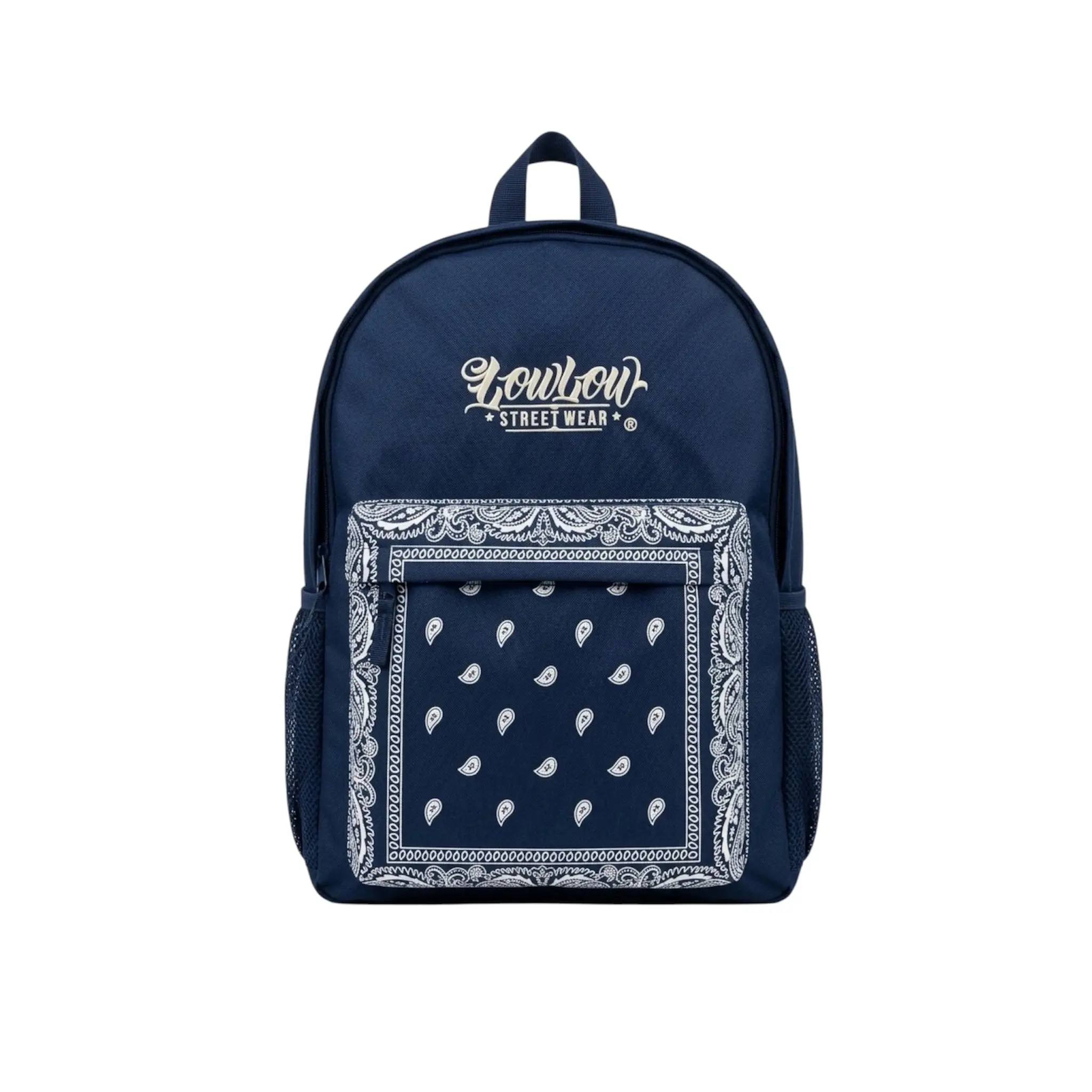 NAVY BLUE BANDANA BACKPACK