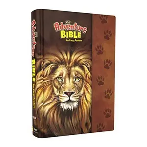 Nirv, Adventure Bible for Early Readers, Hardcover, Full Color, Magnetic Closure, Lion -- Lawrence O. Richards - Bible