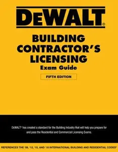 USED-Dewalt Building Contractor's Licensing Exam Guide: Based on the 2018 IRC & IBC by Prince, Christopher (Paperback)