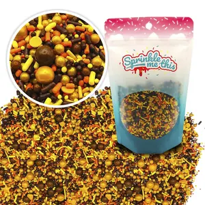 Harvest Season Blend - Autumn Themed Cake & Ice Cream Sprinkles - Perfect for Baking, Desserts & Fall Celebrations