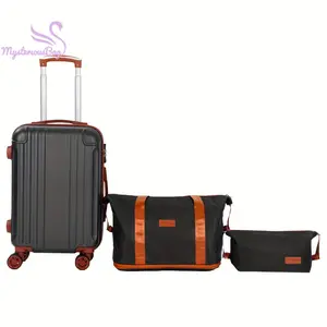 Bags&suitcases Luggage Set With 16-Inch Expandable Shoulder Bag And Toiletry Bag - Suitable For Short And Long Trips, Carry-On Approved