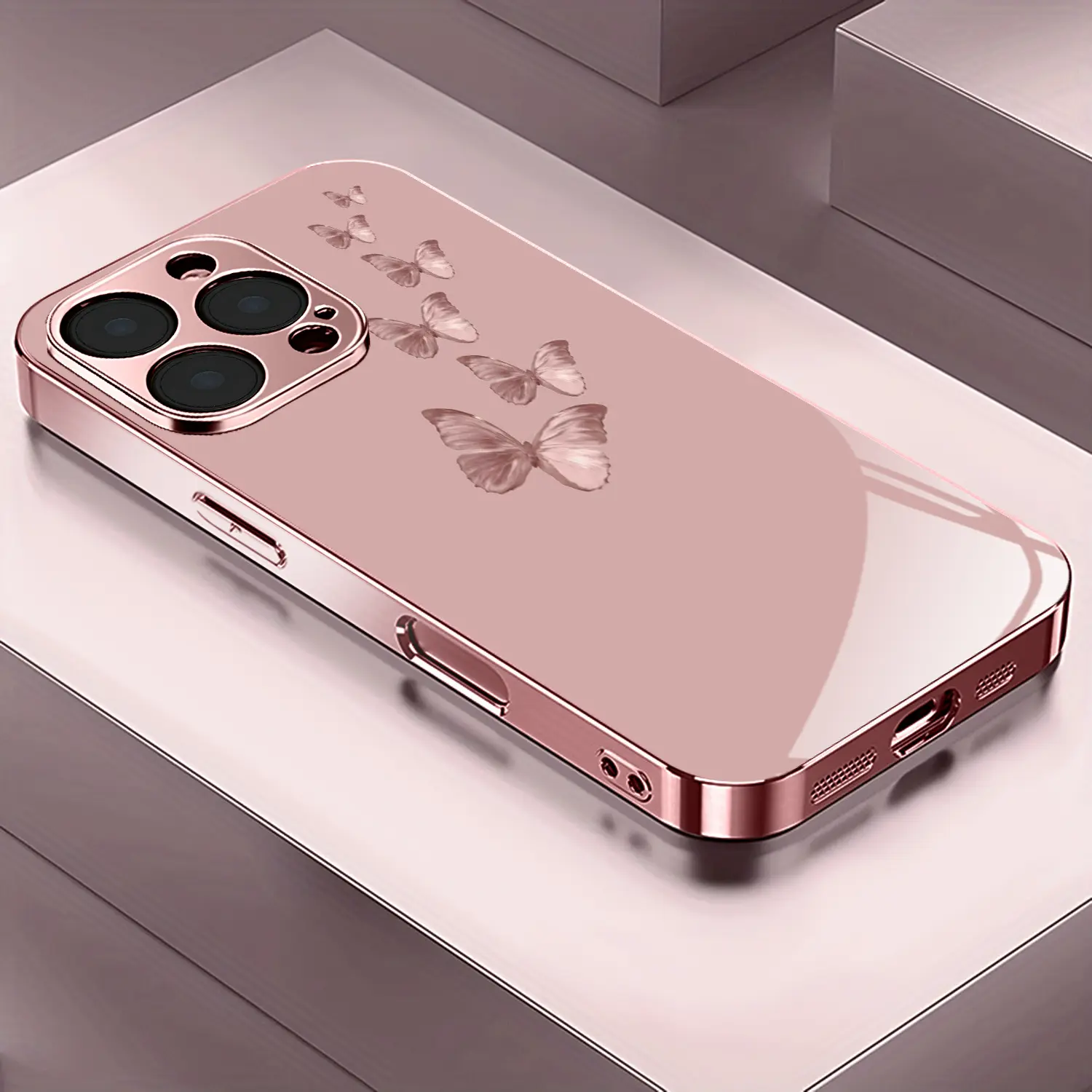 iphone 11 pro max rose gold case - TikTok Shop