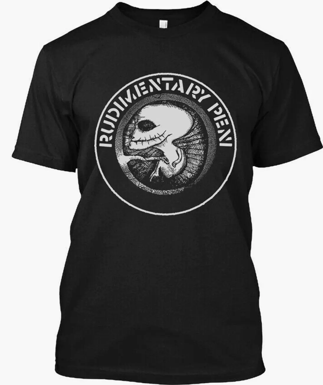 Rudimentary Peni British Music Retro Art Logo T-Shirt S-5XL J