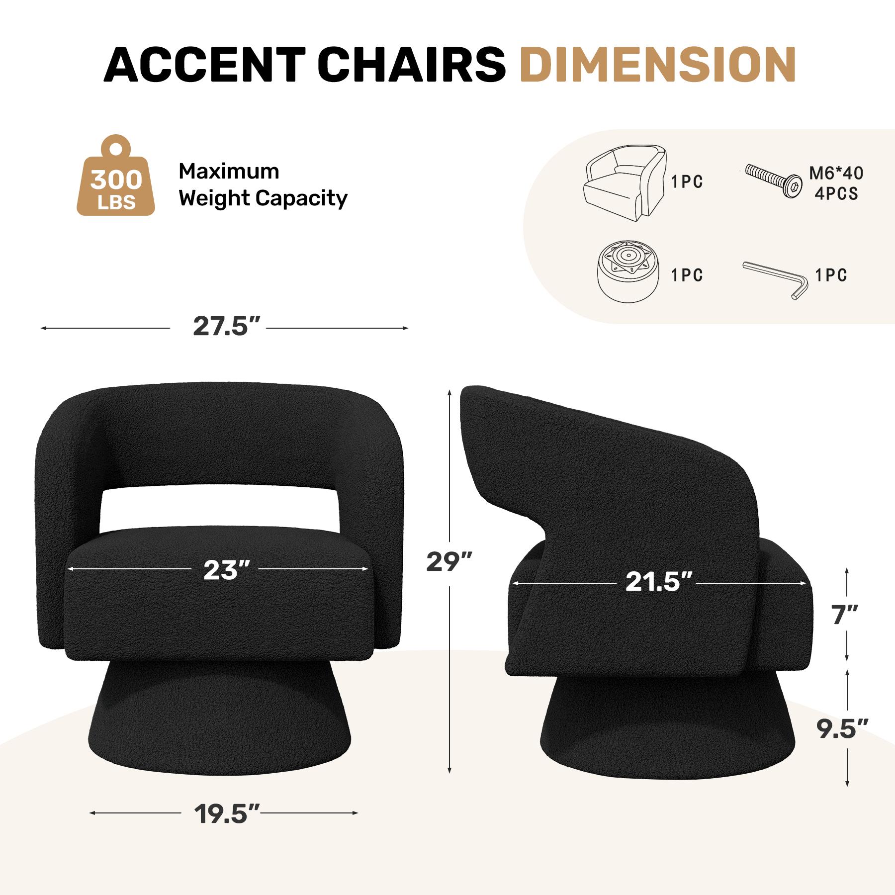 Swivel Barrel Accent Chair, Linen Fabric Upholstered Armchair with Wood Frame & Spring Support,Modern Comfy Lounge Sofa Chair with Round Back for Reading Living Room Bedroom,Beige Ergonomic