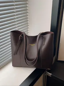 Minimalist Crossbody Bag, Vintage Large Capacity Shopping Bag, Ideal for Work and Travel, Perfect for Office and Commute, Suitable for Teens and College Students