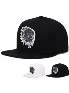 Unisex Adjustable Baseball Cap, Casual Cartoon Pattern Woven Fabric Hat, Outdoor Sun Protection for Spring & Fall Travel