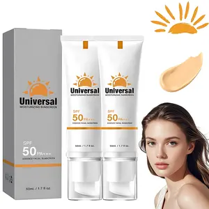 Moisturizing And Brightening Sunscreen, Non-Greasy And Long-Lasting, Sweat-Proof And Water-Proof, Hypoallergenic, Suitable For All Skin Types, Moisturizing And Comfortable.