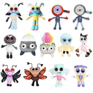 Dandy's World Plushies Goob Blot Pebble Sprout Plush Doll Soft Stuffed Horror Game Toy for Fans & Kids Gift