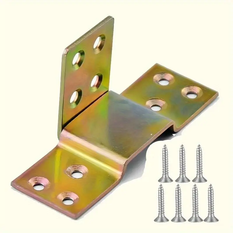 48/88 Piece Solid Wood Bed Frame Hardware Kit Fasteners, Includes Hooks, Latches, Screws, Nuts and Bolts, Easy Assembly, Durable Bedroom Furniture Accessories