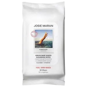 Josie Maran  Argan Bare Naked Cleansing Wipes 30 ct