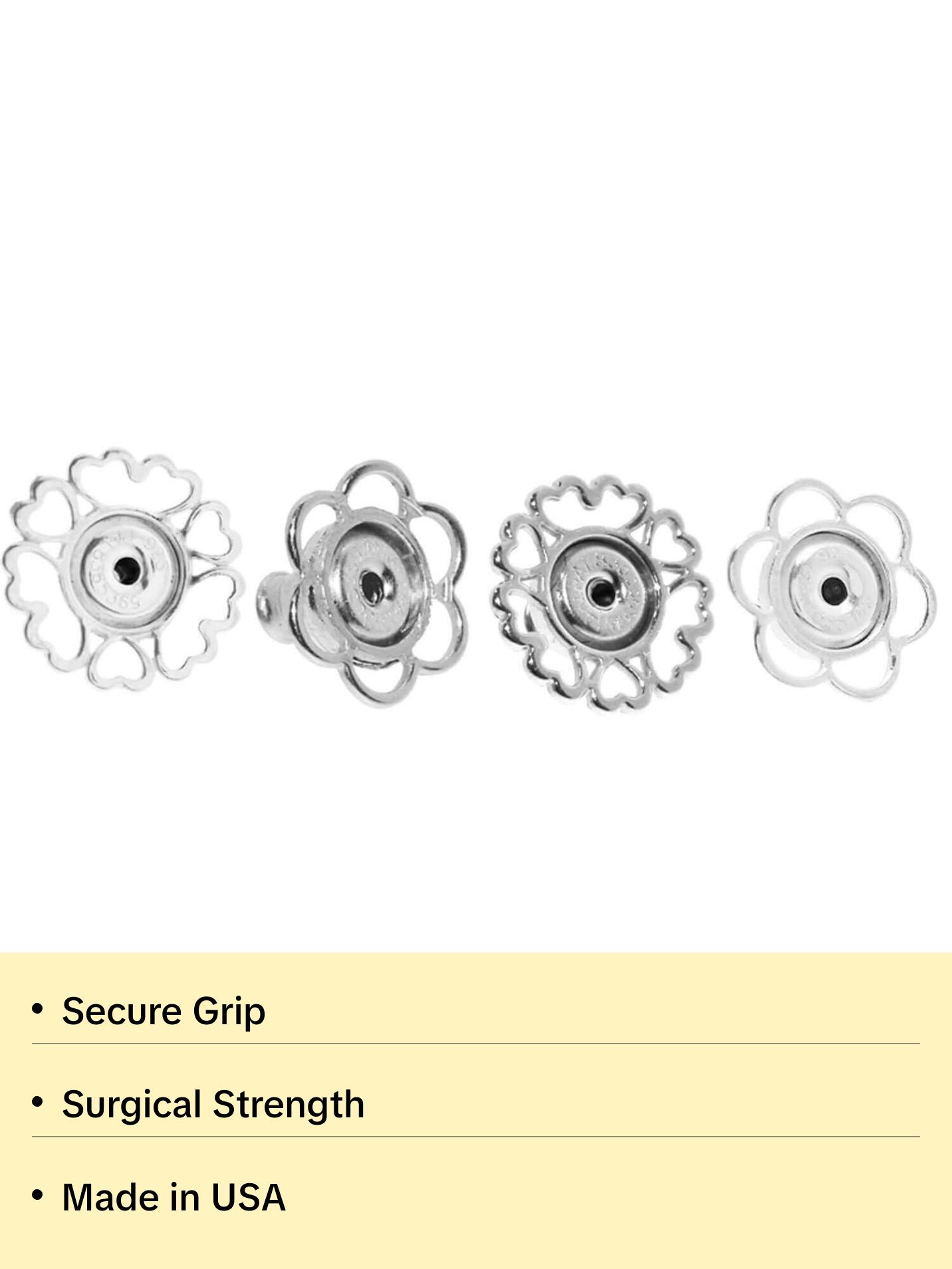 World's most secure Patented Replacement Earring Back in .925 Silver