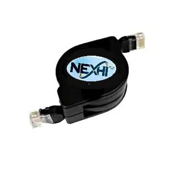 Nexhi nexhi-Data-rjn5 Retractable CAT6 Gigabit Network Cable RJN5, 250MHz