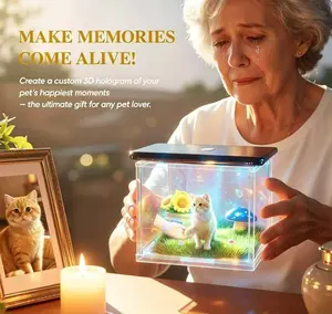 Death is not the end; oblivion is the true conclusion. — Pet Holographic Digital Displays | Pet Memorials | 3D Cat Projectors | 3D Dog Imaging Boxes | Eternal Memories for Small Pets