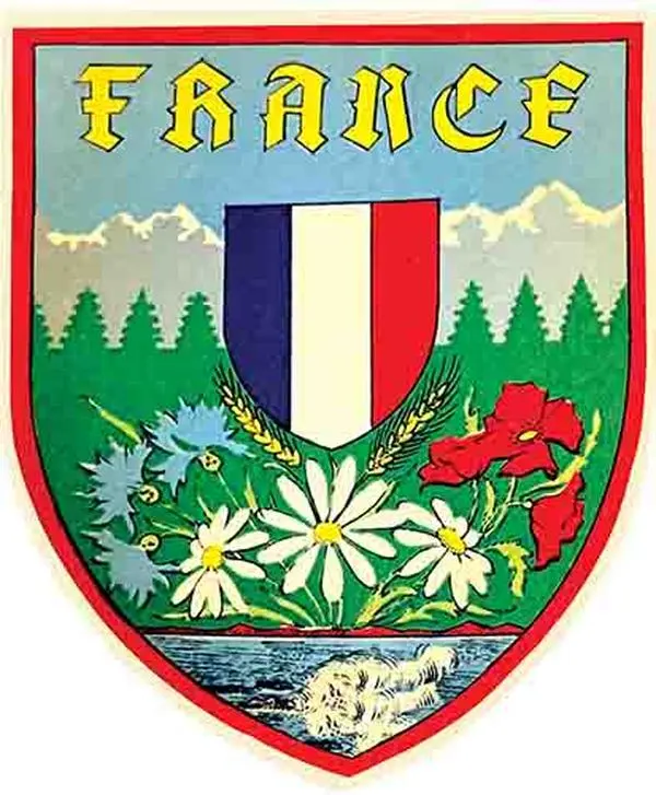 Vintage Paris France   Travel Decal Sticker