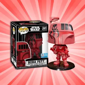 Funko Pop! Star Wars Boba Fett Wondercon Exclusive #297 (Oatmeal Pop 14)