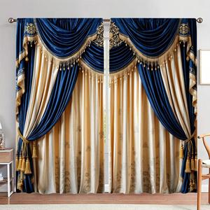 floral print door curtain, 1 set modern door curtain, home decorative curtain, door drapes for home living room bedroom hotel salon, home decoration curtain
