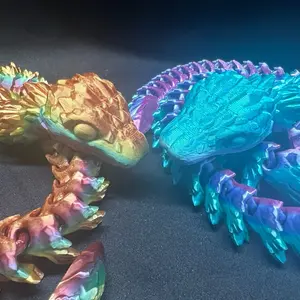 Mini Crystal Snake Articulated Animal Long