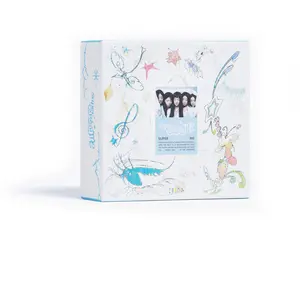 Illit - ILLIT 1st Mini Album 'SUPER REAL ME' [SUPER ME Ver.]  [COMPACT DISC - CD] Magnet, Photo Book, Photos, Poster, Stickers