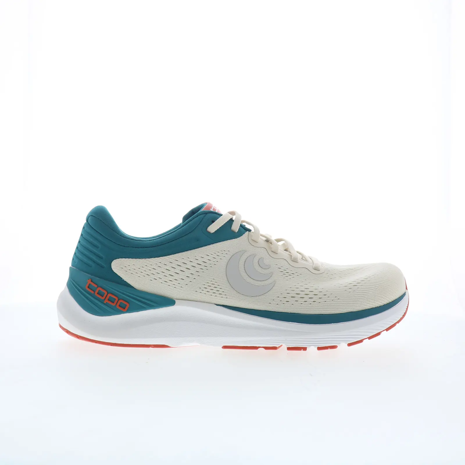 Topo UltraFly 4 M056 Mens Beige Canvas Lace Up Athletic Running Shoes