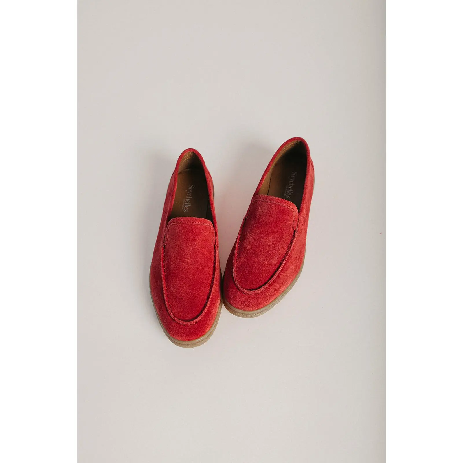 Seychelles: Sail Away Loafer in Red Suede